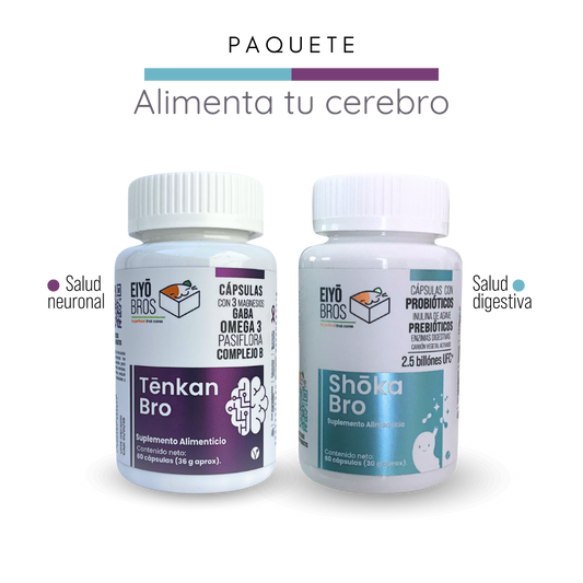 Paquete Alimenta tu Cerebro (Tenkan y Shoka)