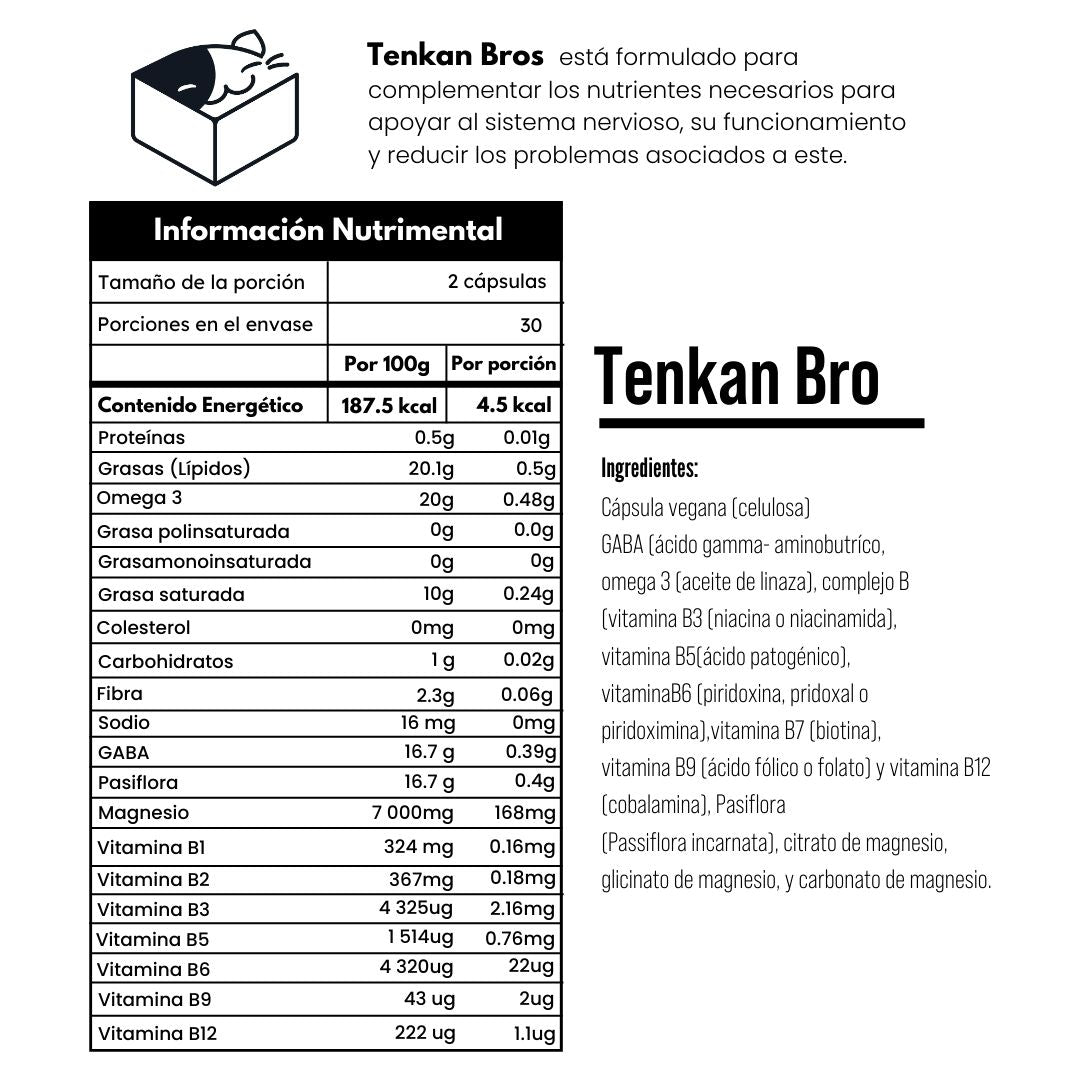 Paquete Bienestar Integral Incluye 4 botes de Cápsulas (Tenkan, Zeen, Kotai y Shoka) Eiyo Bros