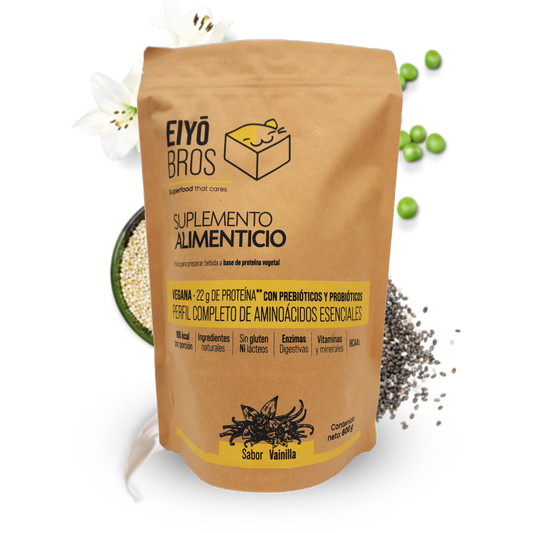 Eiyo Bros Proteína vegetal sabor vainilla 1.200 Kg
